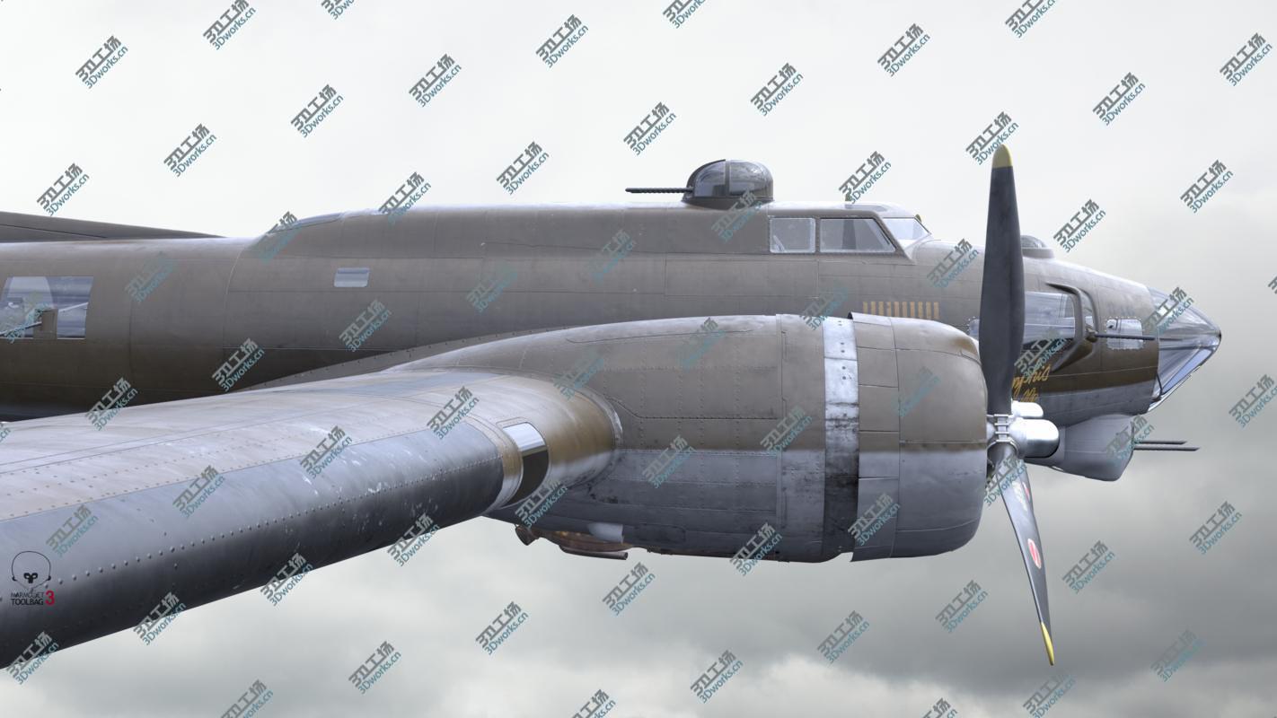 images/goods_img/20210319/3D B-17 Flying Fortress Bomber PBR materials/5.jpg